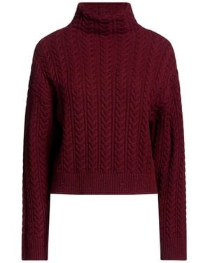 Laneus Turtlenecks - Red