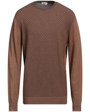 Avignon Camel Jumper Viscose, Nylon - Brown