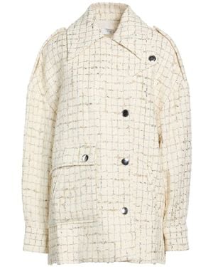 IRO Ivory Coat Cotton, Acrylic, Polyamide, Linen, Synthetic Fibers - Natural