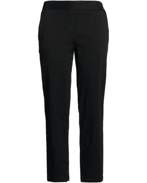 ALESSIA SANTI Trousers Cotton, Elastane - Black