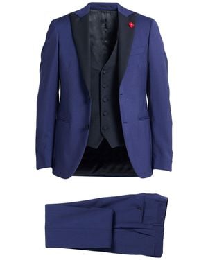 Lardini Suit Wool - Blue