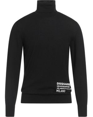 DSquared² Col Roulé - Noir
