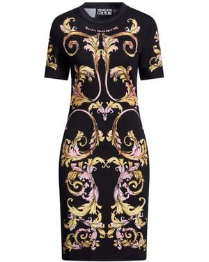 Versace Jeans Couture Minivestido - Negro