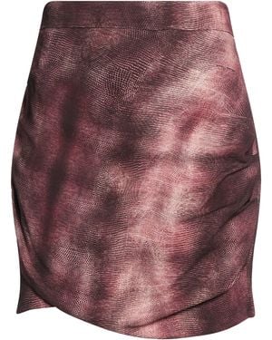Elisabetta Franchi Mini Skirts - Purple