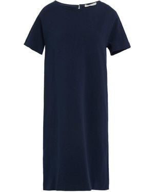 Circolo 1901 Mini Dress Cotton, Lycra - Blue