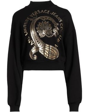 Versace Jeans Couture Sweatshirt Cotton, Elastane - Black