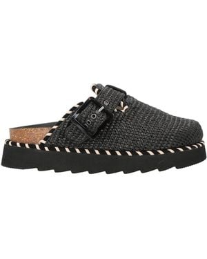 Colors Of California Mules & Clogs - Black