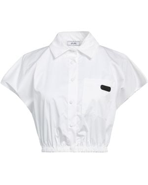 Jijil Shirt Cotton, Polyamide, Elastane - White