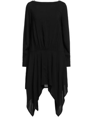 Manila Grace Midi Dress - Black