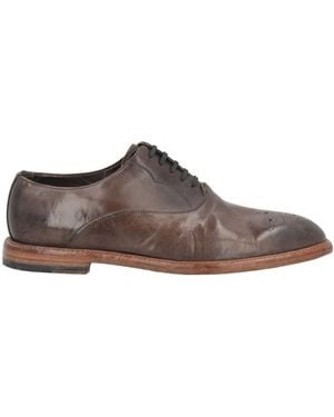 Dolce & Gabbana Lace-Up Shoes Leather - Brown