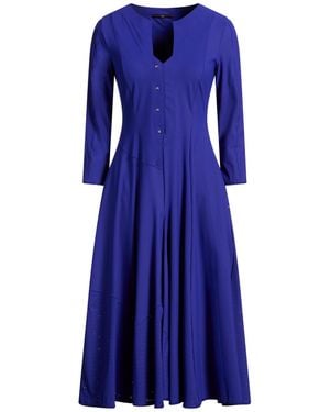 High Midi Dress - Blue
