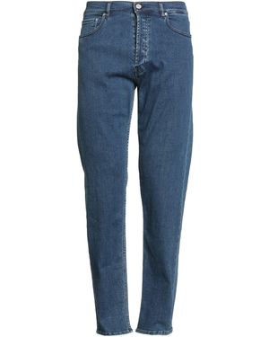 Fedeli Jeans Cotton, Cashmere, Elastane - Blue