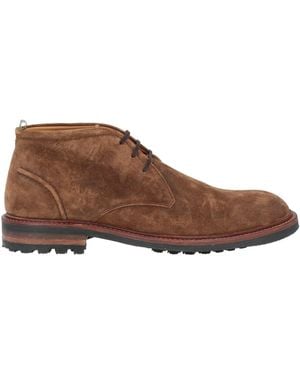 Floris Van Bommel Ankle Boots - Brown