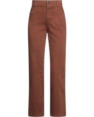 Diana Gallesi Jeans Cotton, Elastomultiester, Elastane - Brown