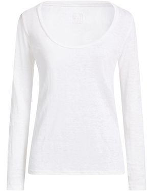 120% Lino T-Shirts - White