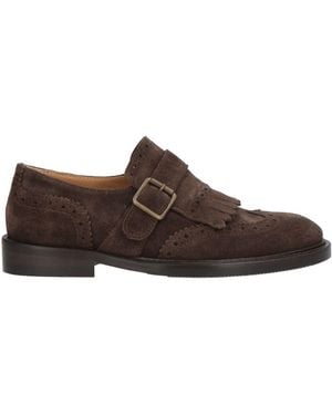 Anna F. Loafers Leather - Brown