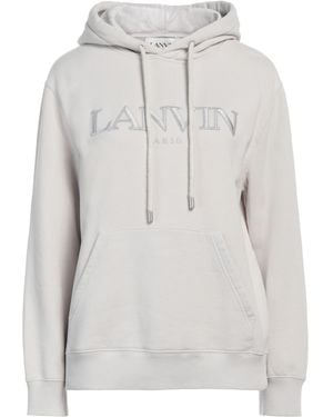 Lanvin Sweatshirt Cotton, Polyester, Elastane - Grey