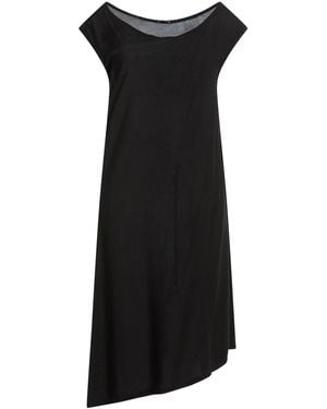 Ann Demeulemeester Midi Dress Viscose - Black