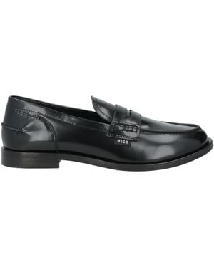 MSGM Loafers Leather - Black