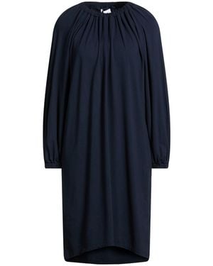 Alpha Studio Mini Dress Cotton, Elastane - Blue