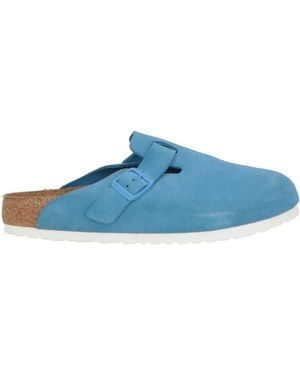 Birkenstock Azure Mules & Clogs Leather - Blue