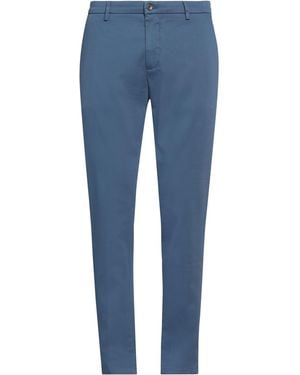 Yan Simmon Pants Cotton, Elastane - Blue