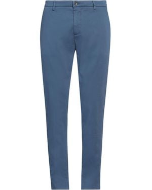 Yan Simmon Pants Cotton, Elastane - Blue