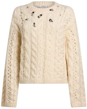 Dorothee Schumacher Ivory Sweater Alpaca Wool, Polyamide, Wool - Natural