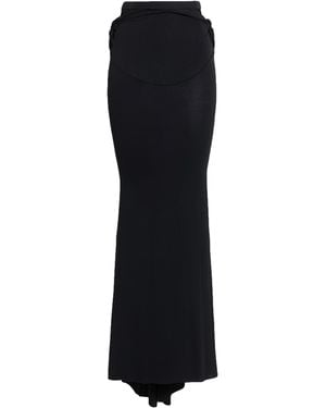 Rick Owens Maxi Skirt Viscose, Polyamide, Elastane - Black
