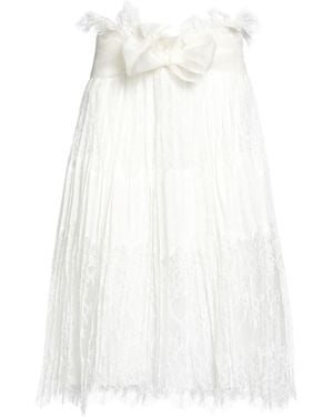 Ermanno Scervino Midi Skirt - White