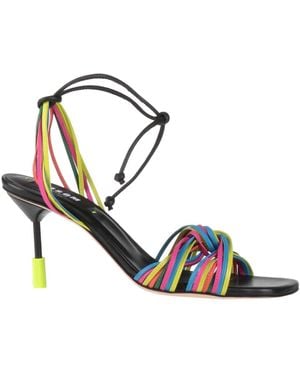 MSGM Sandale - Mettallic