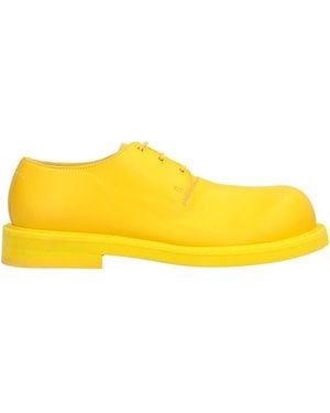 MM6 by Maison Margiela Lace-up Shoes - Yellow