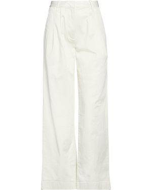 Calvin Klein Pants Cotton, Elastane - White