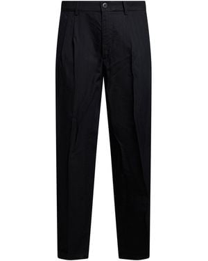 Barena Pants Viscose, Virgin Wool - Black