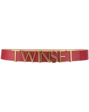 Twinset Belt Leather - Red
