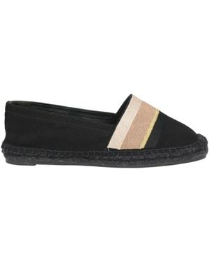 Castañer Espadrilles Textile Fibers - Black