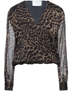 Kaos Top Polyester - Black