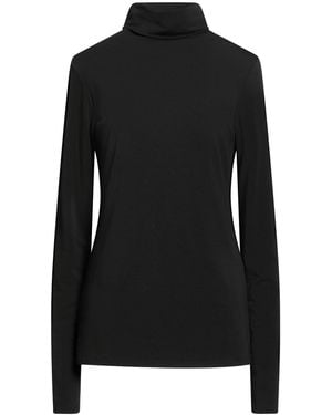 ALESSIA SANTI T-Shirt Polyester, Viscose, Elastane - Black