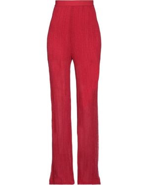 Pierantonio Gaspari Pants Polyester, Viscose - Red