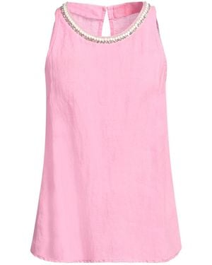 120% Lino Top - Pink