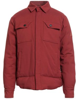AFTER LABEL Puffers - Red