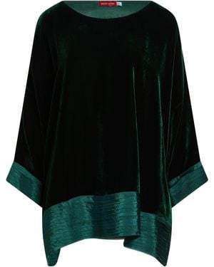 BIANCO LEVRIN Dark Top Viscose, Silk - Black