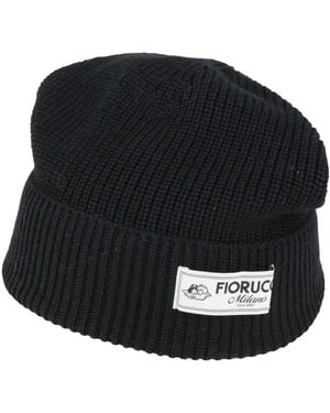 Fiorucci Hat Merino Wool, Acrylic - Black