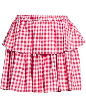 Rinascimento Mini Skirt Cotton - Red