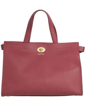 Burberry Handbag Calfskin - Red