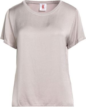 Kontatto Taupe Top Viscose - Gray