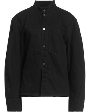 Lemaire Denim Shirt Cotton - Black