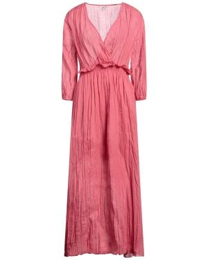 European Culture Maxi Dress - Pink