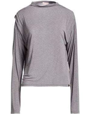 Liu Jo T-Shirt Viscose, Polyamide, Elastane, Cashmere - Gray