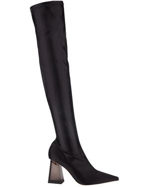 Gianvito Rossi Boot Textile Fibers - Black